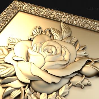 3D model Rose (STL)